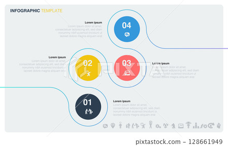 Infographic Template Infographic Template 128661949