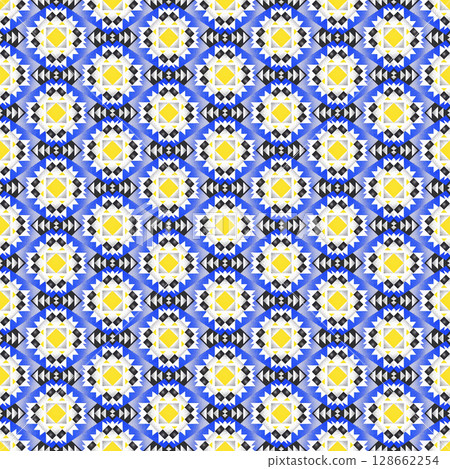 seamless pattern. abstract pattern elements for printing, fabric, wrapping and paper 128662254