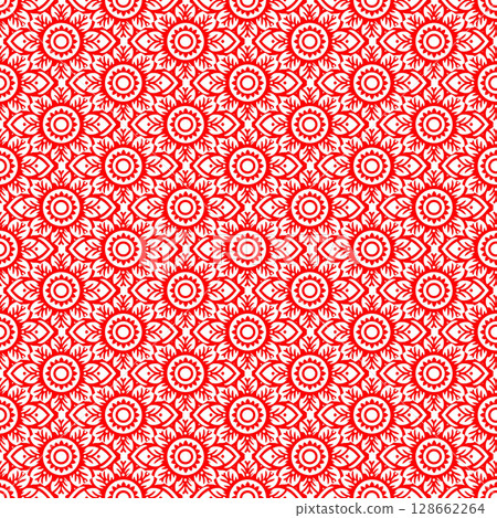 seamless pattern. abstract pattern elements for printing, fabric, wrapping and paper 128662264