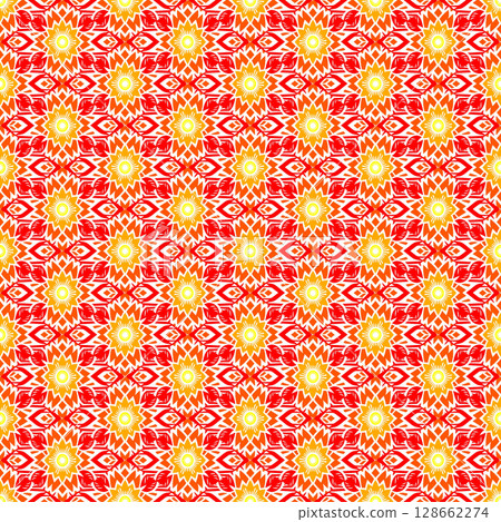 seamless pattern. abstract pattern elements for printing, fabric, wrapping and paper 128662274