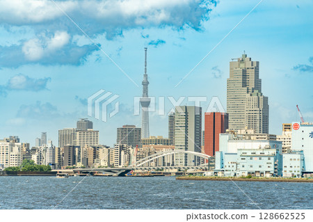 Coastal city scenery Coastal city scenery 128662525