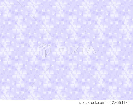 紫色夢幻幾何背景〜神秘美麗的漸變馬賽克壁紙素材122 128663181