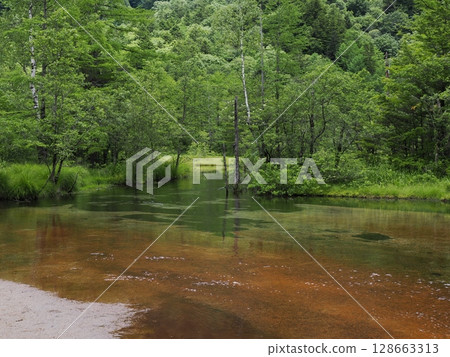 Kamikochi in early summer 128663313