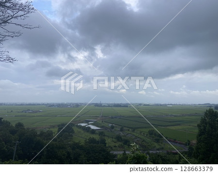 新潟市西蒲區的風景 新潟市西蒲區的風景 128663379