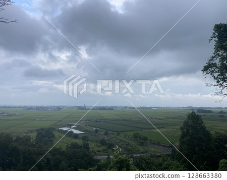 新潟市西蒲區的風景 128663380