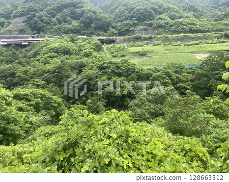 Scenery of Koshu City, Yamanashi Prefecture Scenery of Koshu City, Yamanashi Prefecture 128663512