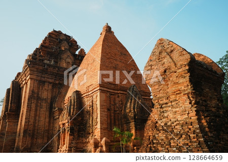 Vietnam Nha Trang Champa Kingdom Ruins Po Nagar Towers Vietnam Nha Trang Champa Kingdom Ruins Po Nagar Towers 128664659