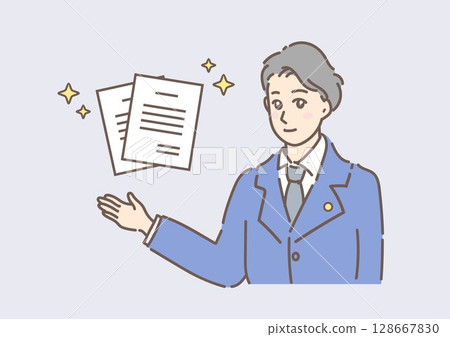 律師、行政書士、司法書士、專利代理人、稅務會計師、土地房屋測量師、社會保險勞務顧問角色圖示插圖 128667830