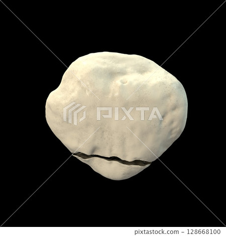 Patella lower pole fracture, 3D illustration 128668100