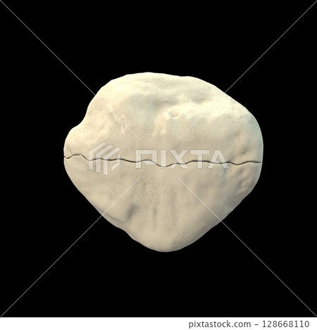 Patella undisplaced fracture, 3D illustration Patella undisplaced fracture, 3D illustration 128668110