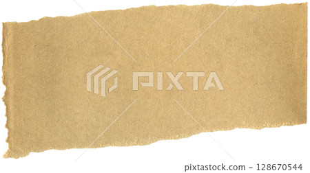 Paper torn paper piece for used as background or backdrop. Realistic rip paper scrap for scrapbooking, paper collage making Paper torn paper piece for used as background or backdrop. Realistic rip paper scrap for scrapbooking, paper collage making 128670544