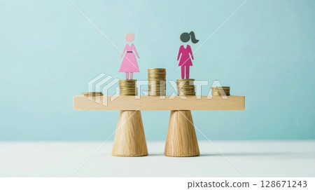 Gender Pay Gap A Visual Representation. 128671243