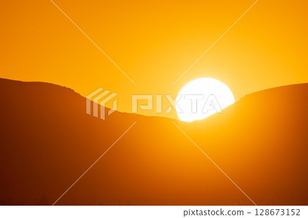 Orange river sunset 128673152