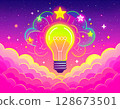Imagination Unleashed in Flat Design 128673501