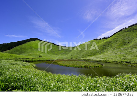 索尼高原：美麗的夏日綠毯 128674352