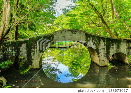 有棲川紀念公園（東京都港區南麻布） 128675017