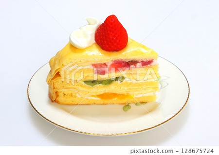 Crepe cake Crepe cake 128675724