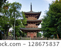 Junji Temple Kannon triple tower 128675837
