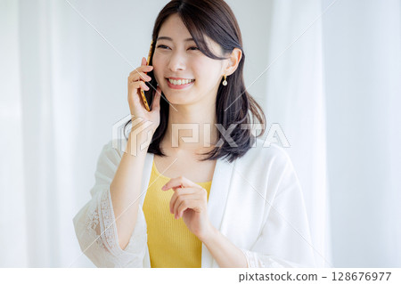 淺談智能手機的女人 128676977