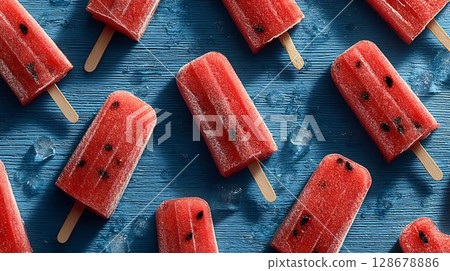 seamless pattern with fruits and berries 128678886