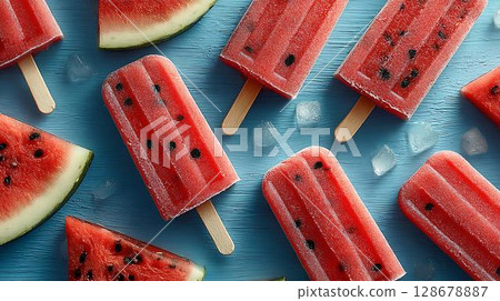 seamless pattern with fruits and berries 128678887