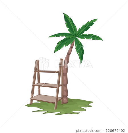 Illustration of Ladder  128679402