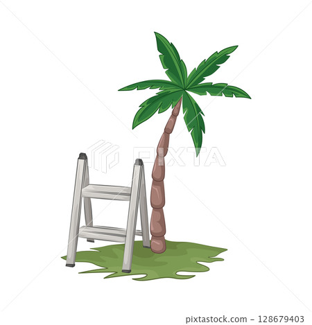 Illustration of Ladder Illustration of Ladder 128679403