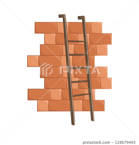 Illustration of Ladder  128679405