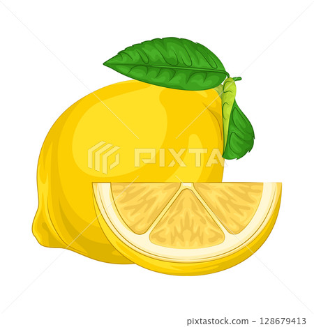Illustration of Lemon  128679413