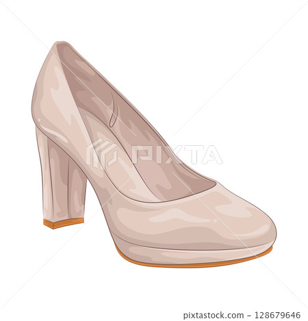 Illustration of High Heels 128679646