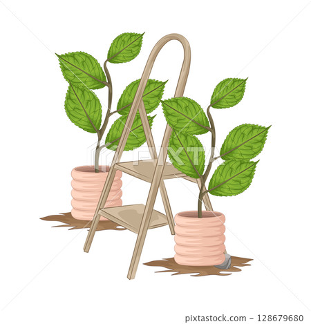 Illustration of Ladder  128679680