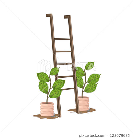 Illustration of Ladder  128679685