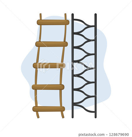 Illustration of Ladder Illustration of Ladder 128679690