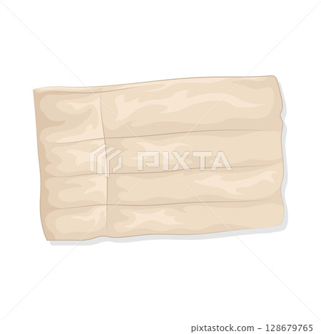 Illustration of Torn Paper 128679765