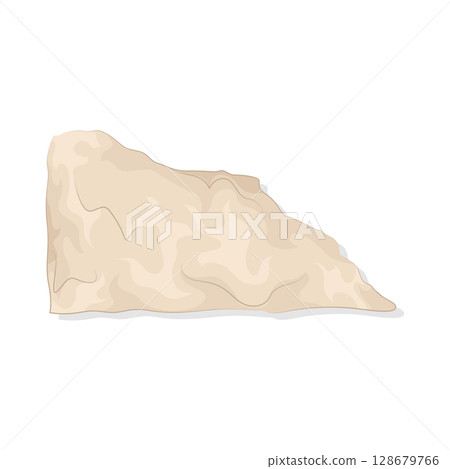 Illustration of Torn Paper 128679766
