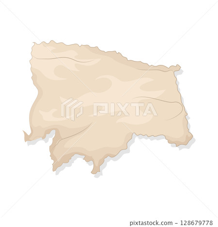 Illustration of Torn Paper 128679778
