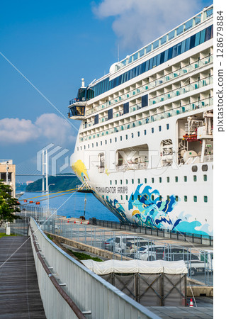 Nagasaki Port Cruise Ship Arrival (Star Navigator) Matsugae Pier [Nagasaki City] 128679884