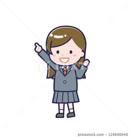 Student / Diagonal / Female 05 Student / Diagonal / Female 05 128680048