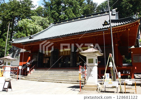 日光風景:日光二荒山神社本殿 日光風景:日光二荒山神社本殿 128681122