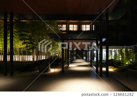Fantastic beauty at night at Hotel Indigo Inuyama Urakuen 128681282