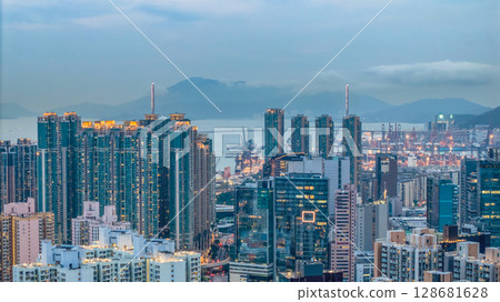 July 18 2025 Cheung Sha Wan Skyline with Waterfront Canopy July 18 2025 Cheung Sha Wan Skyline with Waterfront Canopy 128681628