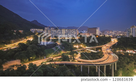 July 18 2025 Night Traffic Along Ching Cheung Tai Po Roads July 18 2025 Night Traffic Along Ching Cheung Tai Po Roads 128681639
