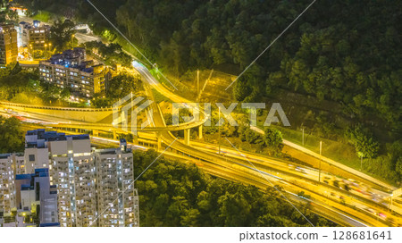 July 18 2025 Night Traffic Along Ching Cheung Tai Po Roads July 18 2025 Night Traffic Along Ching Cheung Tai Po Roads 128681641