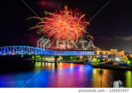 Kanagawa Prefecture: Hakkeijima Sea Paradise Fireworks Symphony 128681947