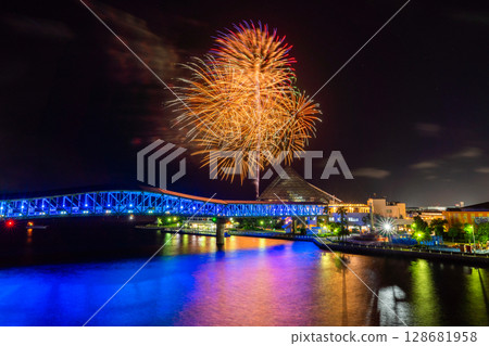 神奈川縣:八景島海島樂園煙火交響曲 神奈川縣:八景島海島樂園煙火交響曲 128681958