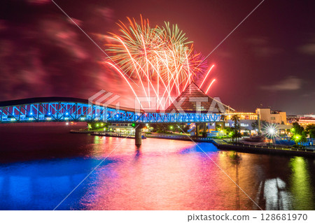 Kanagawa Prefecture: Hakkeijima Sea Paradise Fireworks Symphony 128681970