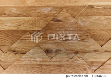 Modern Wooden Wall Decor Enhancing Residential Interior Design 128682020