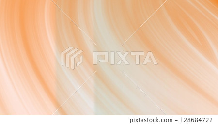 Image of orange trails over white background 128684722