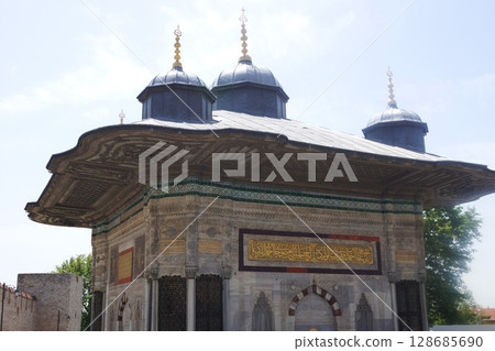 Ahmet III Fountain, Istanbul, Turkey Ahmet III Fountain, Istanbul, Turkey 128685690