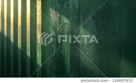 平靜的深綠色和木炭紋理背景 128685912